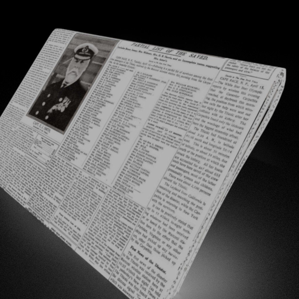 Folded Newspaper preview image 2